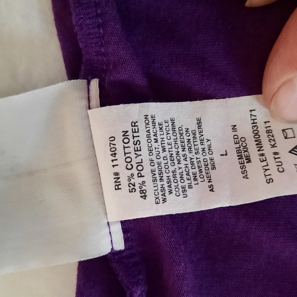 Ranson purple shirt with butterflies 🦋 - Picture 14 of 14